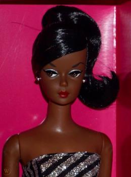 Mattel - Barbie - Barbie Fashion Model Collection - Diamond Jubilee Convention Doll (AA) - Doll (60th Sparkles - African American)